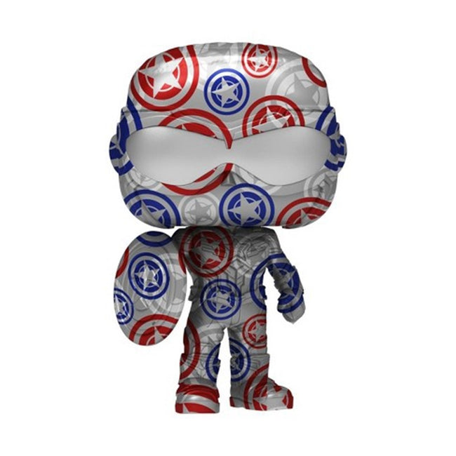 Funko Pop Marvel Falcon & The Winter Soldier Artist Series Patriotic Age Falcon Edicion Especial 56153 Hover Image