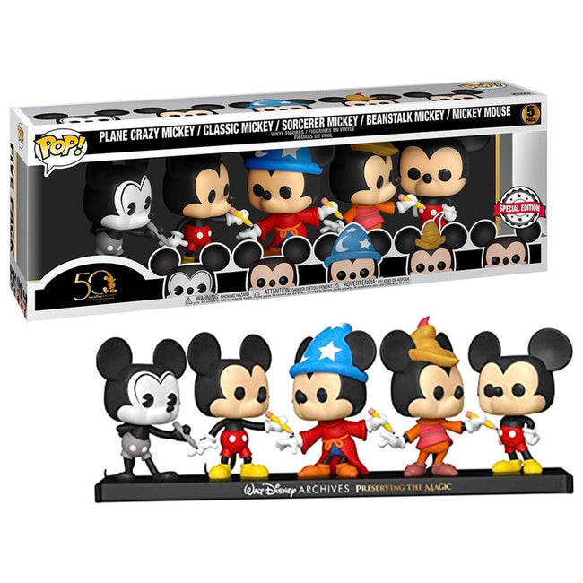Funko Pop Disney Archivos Pack Premium 5 Mickey Mouse 51118 Main Image