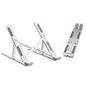 Soporte De Mesa Plegable De Viaje Ewent Ew1266 Para Ordenador Portatil 10 - 15.6 Pulgadas Aleacion De Aluminio