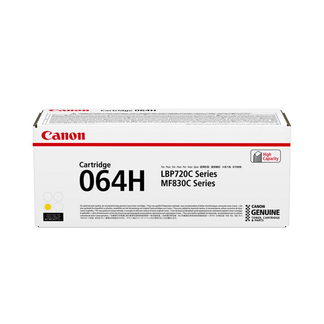 Cartucho Toner Canon 064h Amarillo 10400 Paginas Hover Image