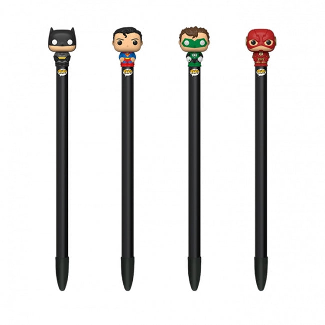 Funko Pop Pen Topper Boligrafo Dc Comics 1 Unidad Aleatoria Batman Superman Linterna Verde Flash 48657 Main Image