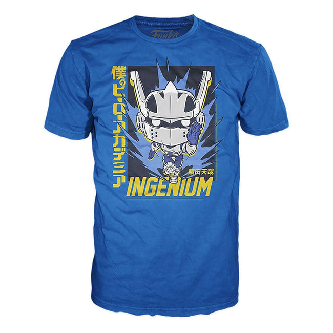 Pop & Tee My Hero Academia Tenya Iida Ingenium (full Mech Suit) Funko + Camiseta Talla Xl Main Image