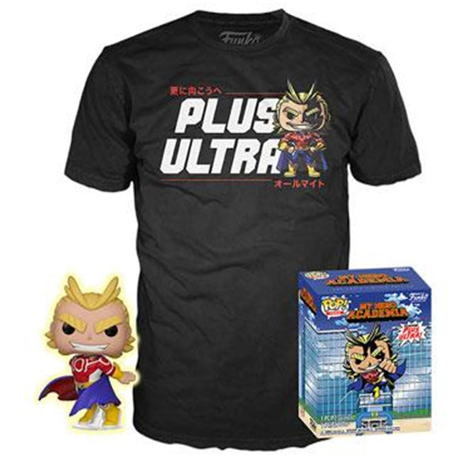 Pop & Tee My Hero Academia All Might Funko + Camiseta Talla M Ut - 56664m Hover Image