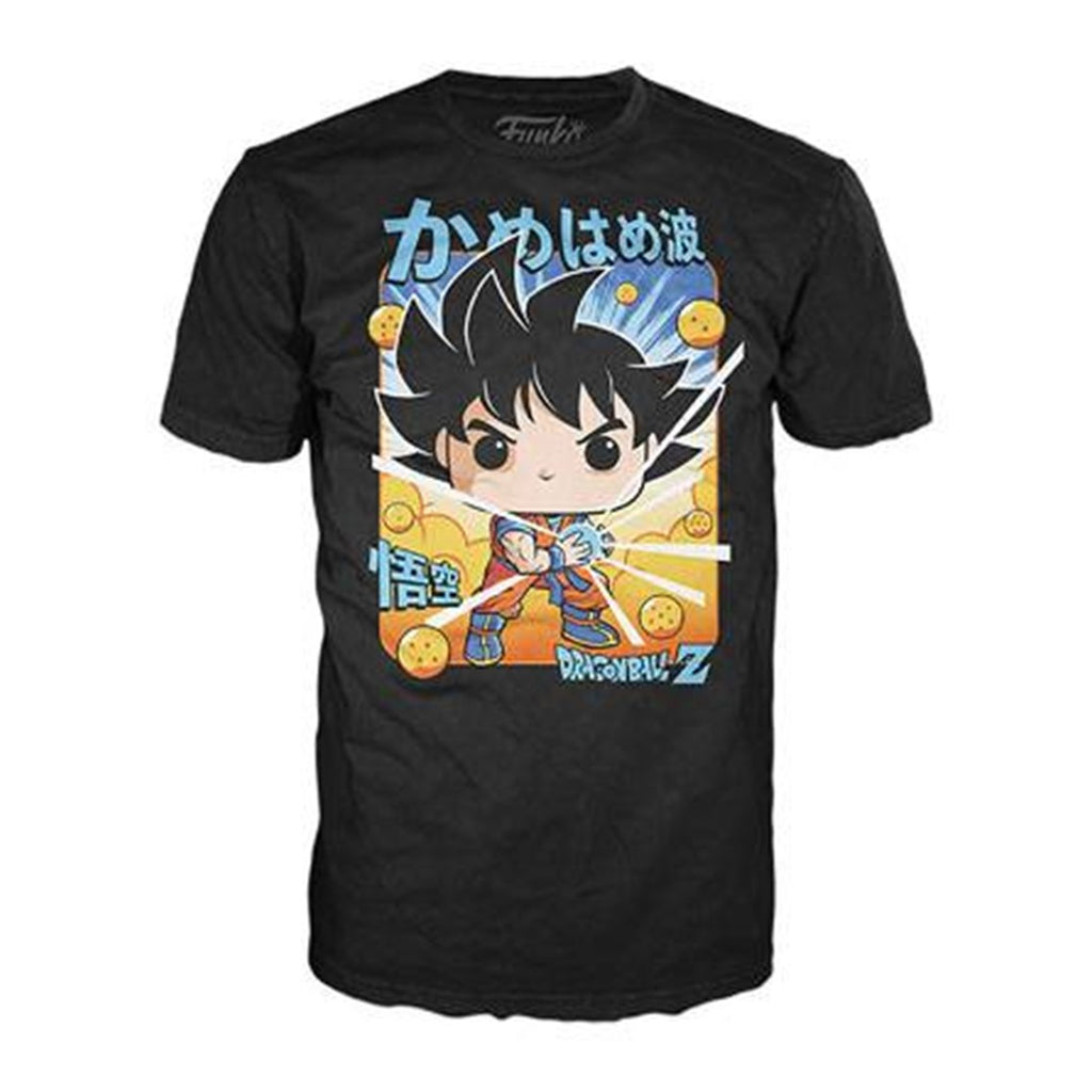 Pop & Tee Dragon Ball Z Goku Kamehameha Funko + Camiseta Talla L Ut - 56667l