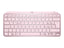 Teclado Logitech Mx Keys Mini Rosa Wireless Inalambrico Bateria