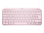 Teclado Logitech Mx Keys Mini Rosa Wireless Inalambrico Bateria