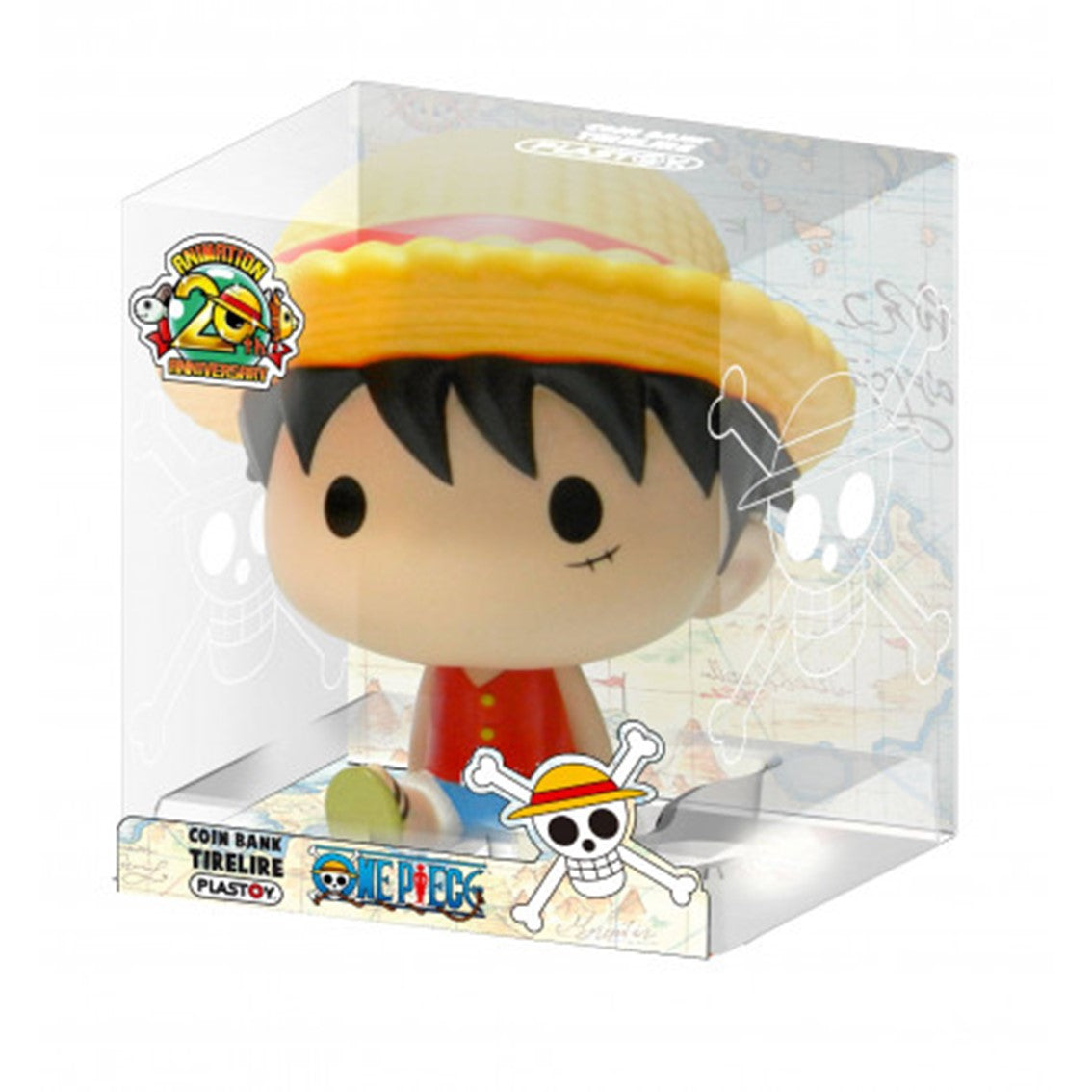 Figura Hucha Plastoy One Piece Luffy Chibi
