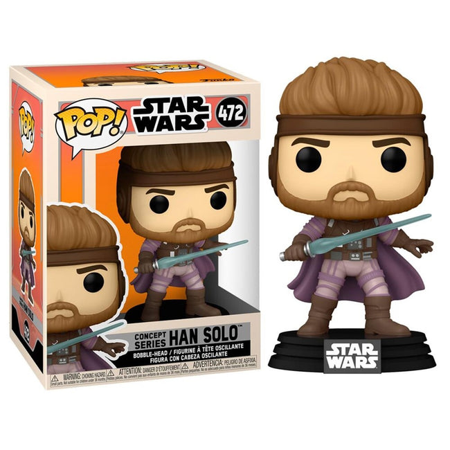 Figura Funko Pop Star Wars Concept Series Han Hover Image
