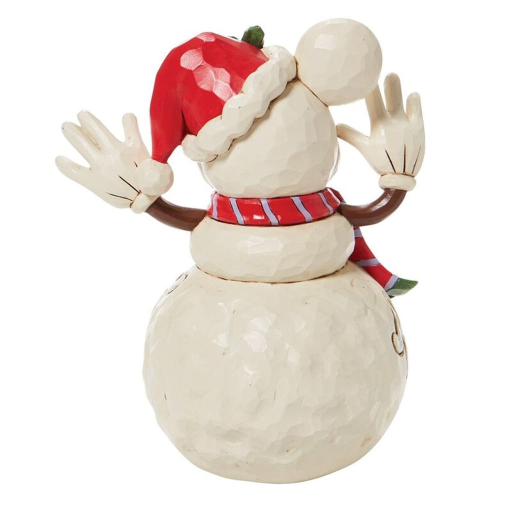 Figura Enesco Disney Mueco De Nieve Mickey Navideo