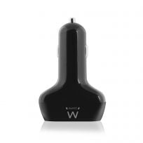 Cargador De Coche Ewent Ew1354 4 Puertos Usb 9.6a Main Image