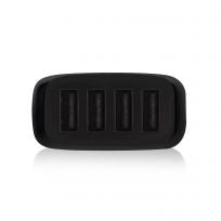 Cargador De Coche Ewent Ew1354 4 Puertos Usb 9.6a