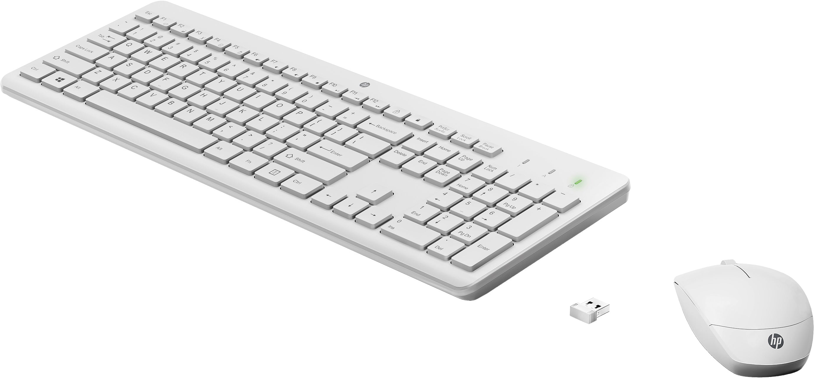 Teclado + Raton Hp 230 Wireless Inalambrico - Blanco
