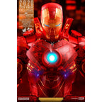Figura Hot Toys Marvel Avengers Vengadores Iron Man 2 Mm 1 - 6 Iron Man Mark Iv Version Holografica 2020 Toy Fair Exclusivo 30 Cm