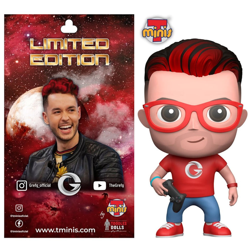 Figura Tminis Youtuber The Grefg Edicion Limitada