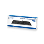 Teclado Usb Multimedia Ewent Ew3269 Con Retroiluminacion