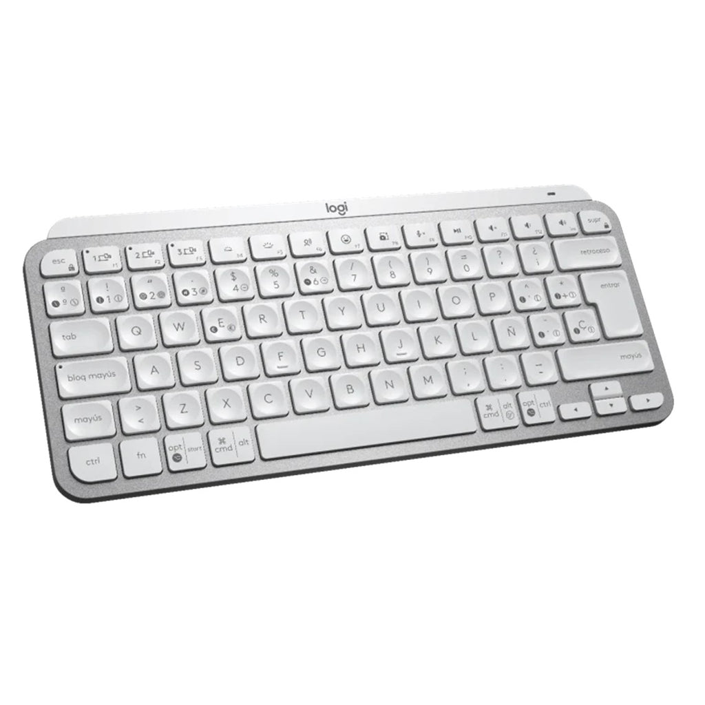 Teclado Logitech Mx Keys Gris Palido Wireless Inalambrico Espaol Bateria
