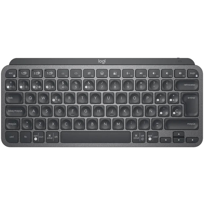 Teclado Logitech Mx Keys Mini Grafito Wireless Inalambrico Espaol Bateria Hover Image