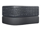 Teclado Logitech Ergo K860 Split For Business Con Logi Bolt Bluetooth Wireles Inalambrico Grafito