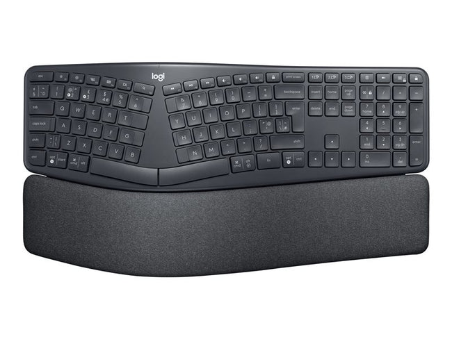 Teclado Logitech Ergo K860 Split For Business Con Logi Bolt Bluetooth Wireles Inalambrico Grafito Hover Image