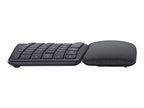 Teclado Logitech Ergo K860 Split For Business Con Logi Bolt Bluetooth Wireles Inalambrico Grafito