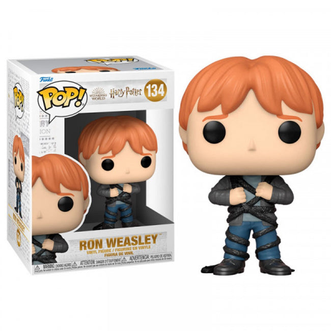 Funko Pop Harry Potter Ron Weasley Trampa Planta Piedra Filosofal Hover Image