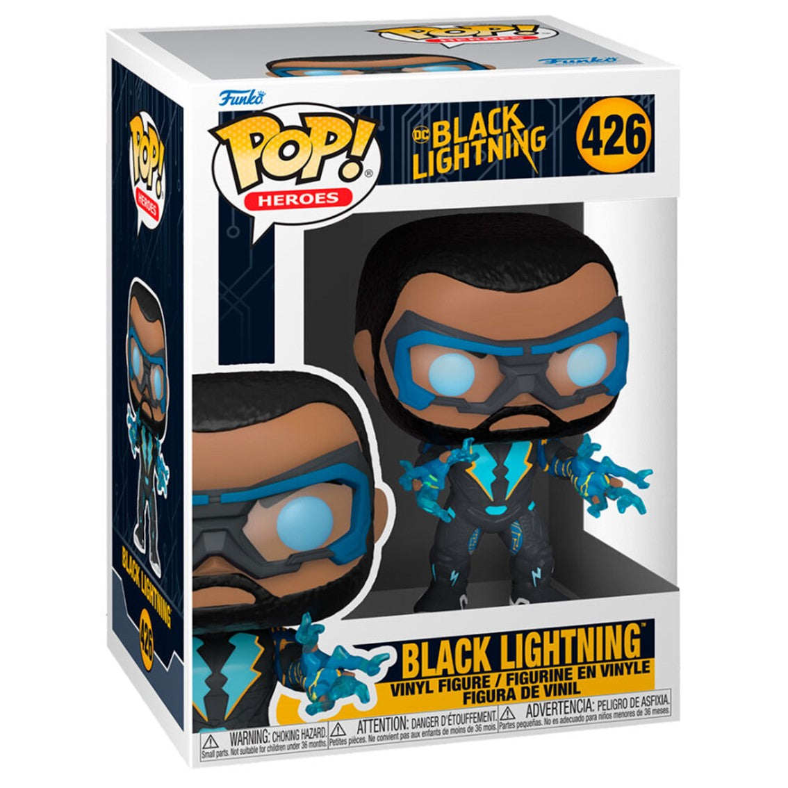 Funko Pop Dc Comics Black Lightning Black Lightning 57589