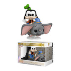 Funko Pop Ride Supdlx Disney World 50th Aniversario Goofy Volando Con Dumbo 50571