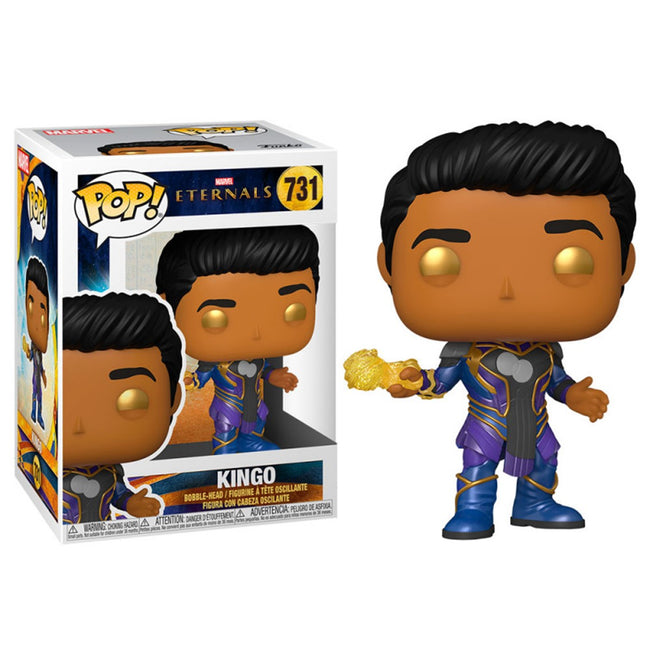 Figura Funko Pop Marvel Eternals Kingo Hover Image