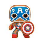 Funko Pop Marvel Navidad Galleta Jengibre Capitan America 50657