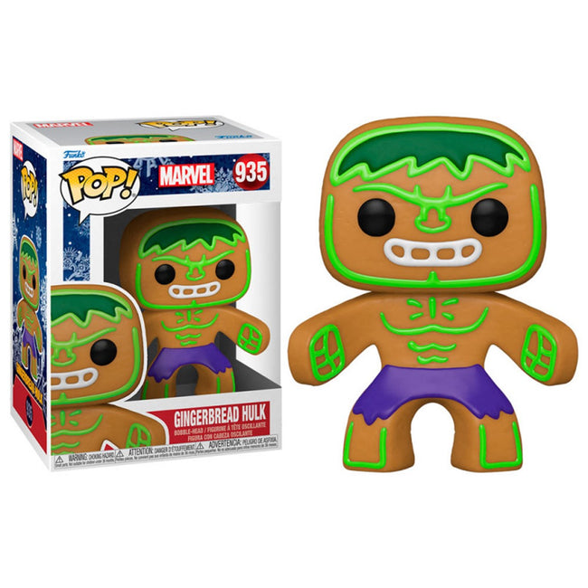 Funko Pop Marvel Navidad Galleta Jengibre Hulk 50660 Hover Image