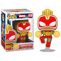 Funko Pop Marvel Navidad Galleta Jengibre Capitana Marvel 50661