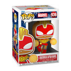 Funko Pop Marvel Navidad Galleta Jengibre Capitana Marvel 50661