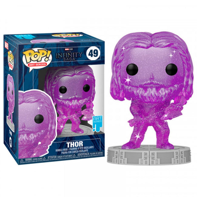 Funko Pop Marvel Infinity Saga Thor Gema Del Poder 57618 Hover Image