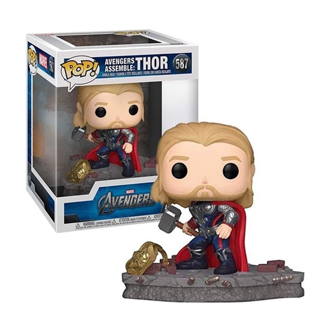 Funko Pop Deluxe Marvel Los Vengadores Avengers Thor Assemble 45635 Hover Image
