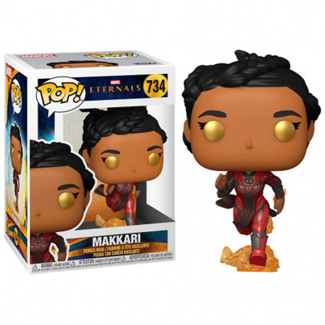 Figura Funko Pop Marvel Eternals Makkari Hover Image