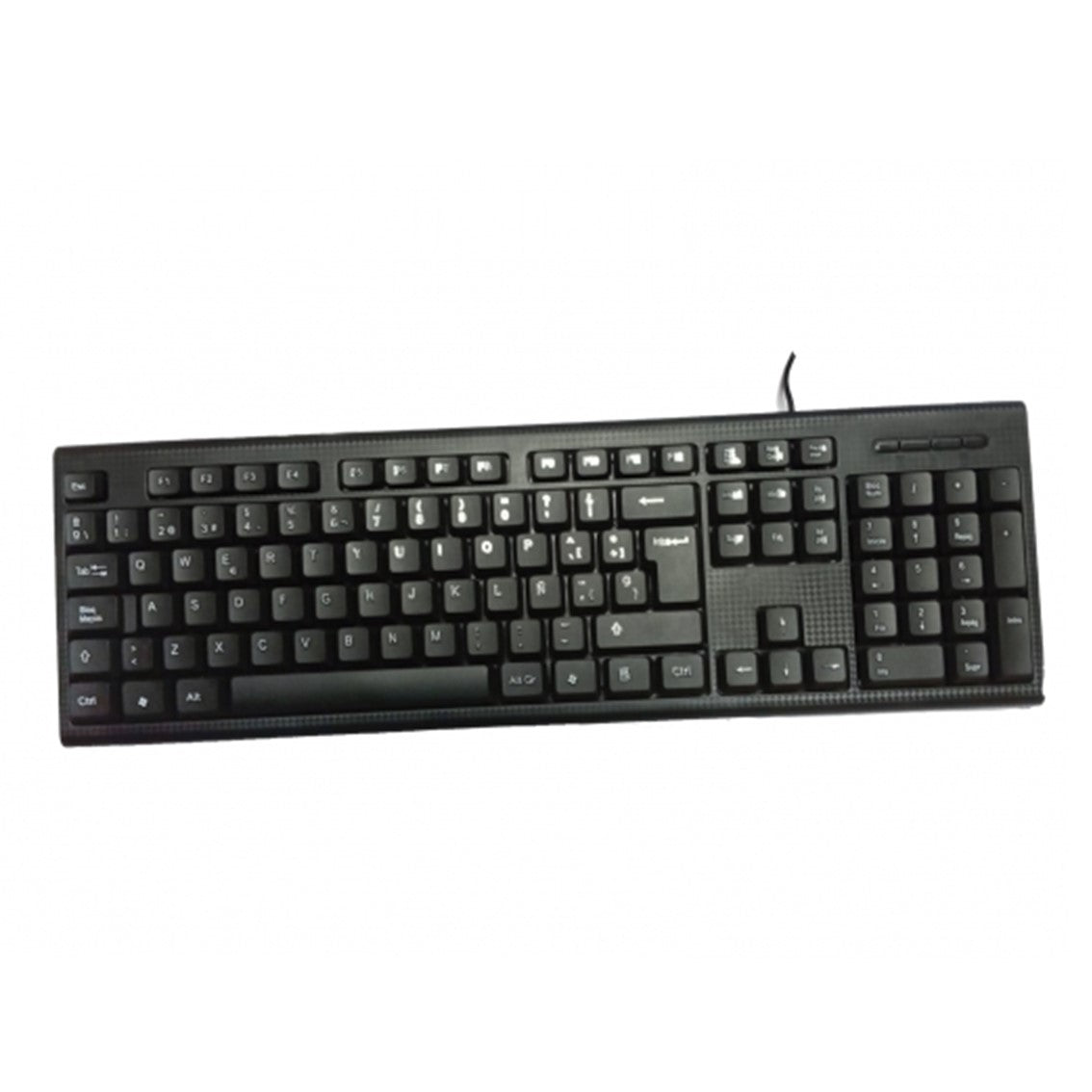 Kit Teclado + Raton Pc Case Usb Negro Pcc - Ktr - 001