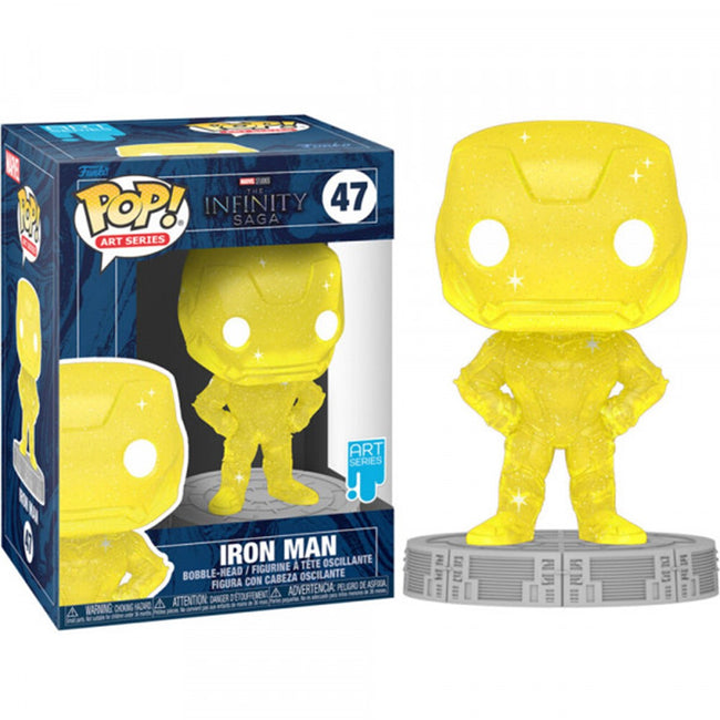 Funko Pop Marvel Infinity Saga Iron Man Gema De La Mente 57617 Hover Image