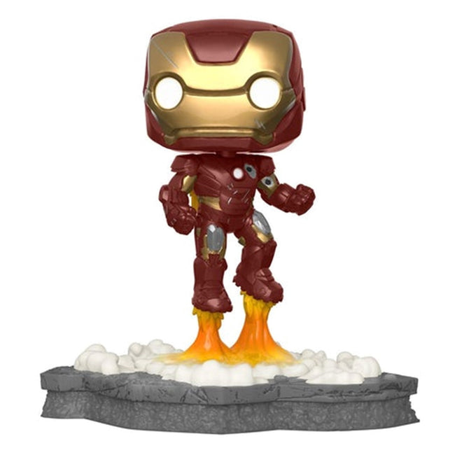 Funko Pop Deluxe Marvel Los Vengadores Iron Man Assemble 45610 Main Image