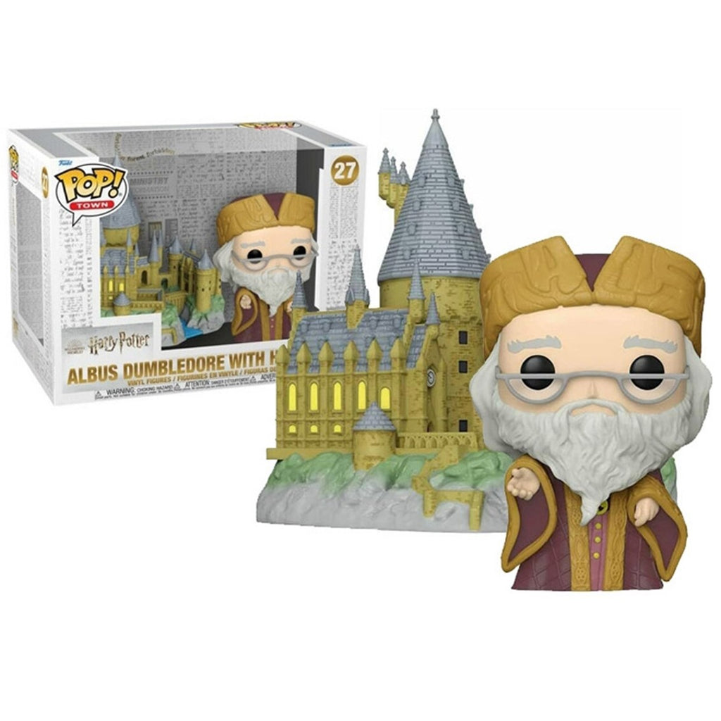 Funko Pop Town Harry Potter Aniversario Dumbledore Con Hogwarts 57369