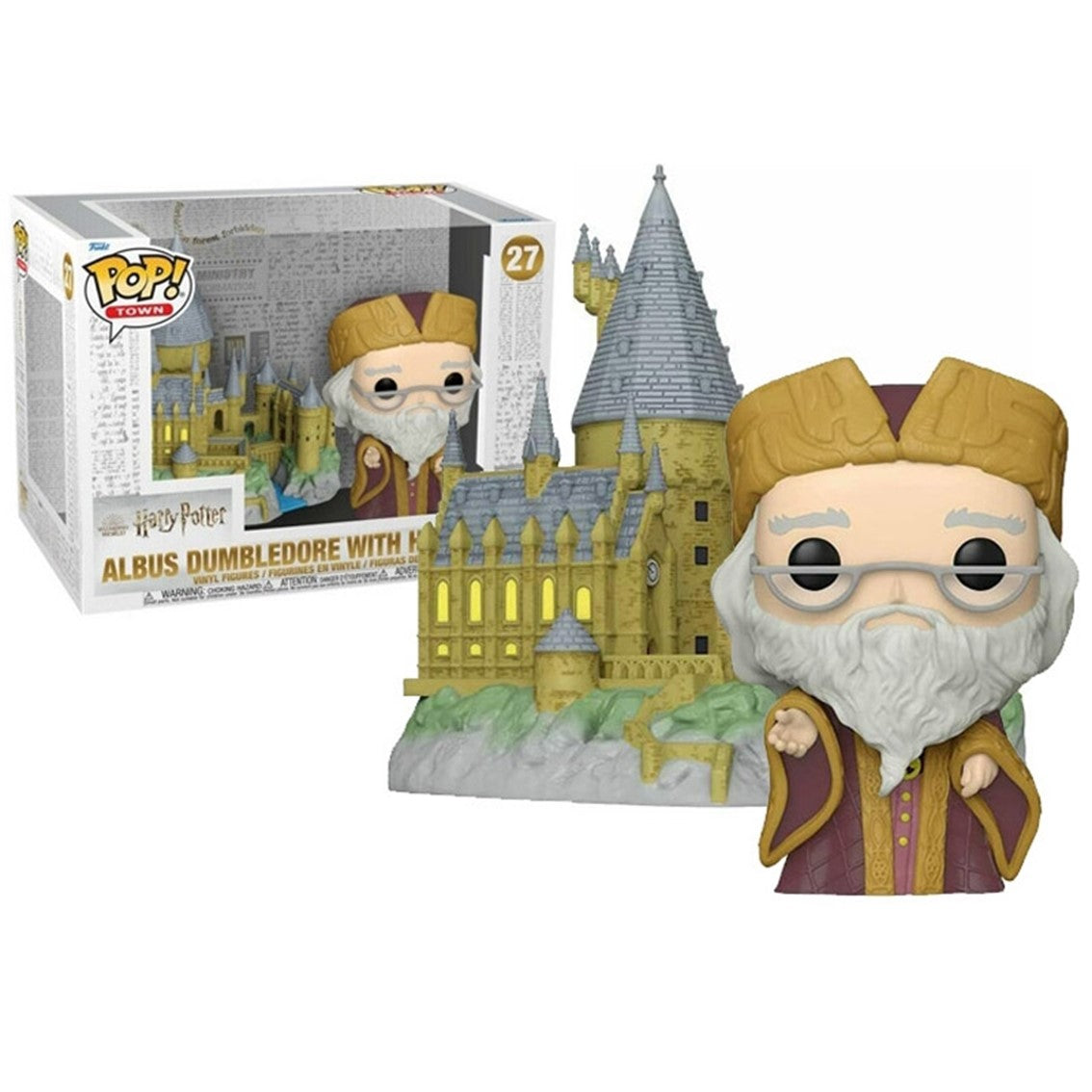 Funko Pop Town Harry Potter Aniversario Dumbledore Con Hogwarts 57369