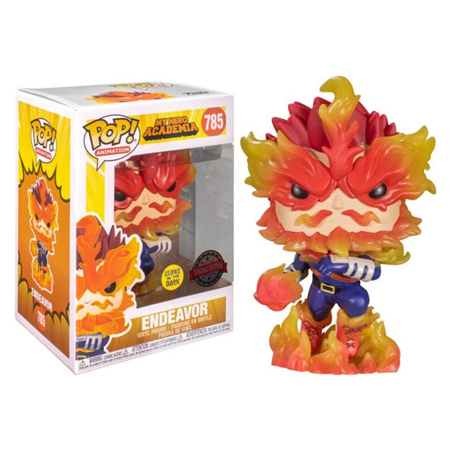 Funko Pop My Hero Academia Endeavor Brillo En La Oscuridad Exclusivo 49672 Hover Image