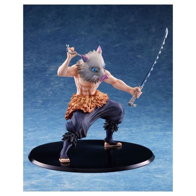 Figura Aniplex Demon Slayer Kimetsu No Yaiba Inosuke Hashibira Con & Sin Mascara De Jabali Main Image