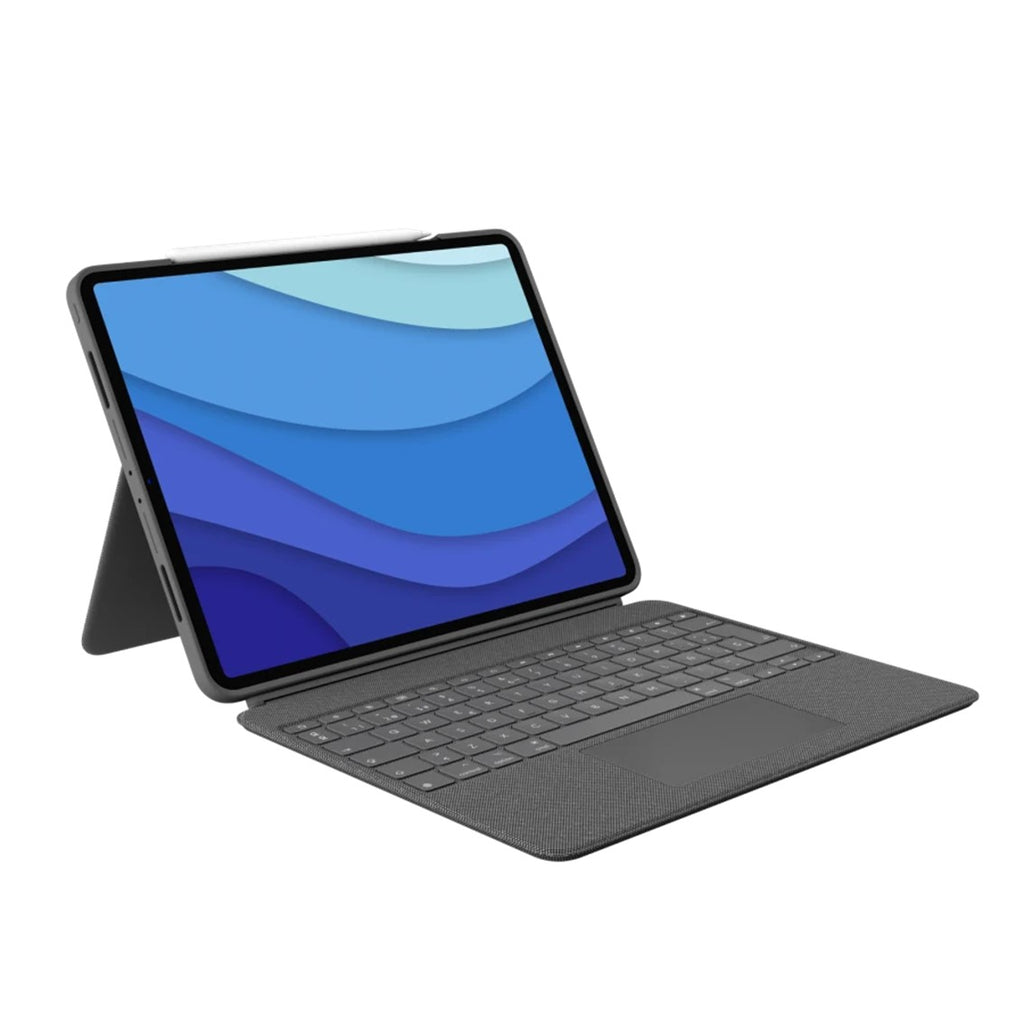 Funda Para Ipad 12.9 Pulgadas Logitech Combo Touch Teclado