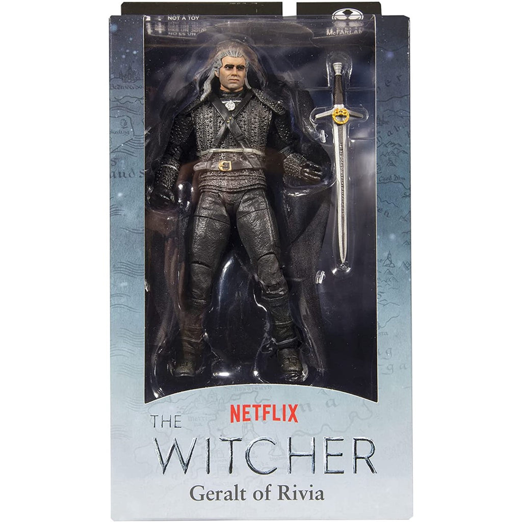 Figura Mcfarlane Toys The Witcher Geralt De Rivia