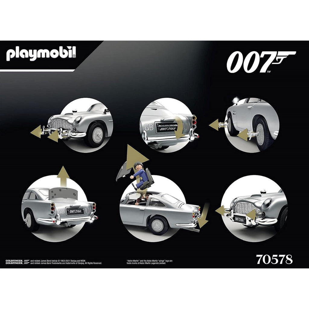 Playmobil James Bond Aston Martin Db5 - Edicion Goldfinger