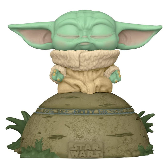 Funko Pop Deluxe Star Wars The Mandalorian The Child Usando La Fuerza (sfx) 58390 Main Image