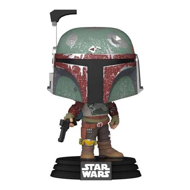Funko Pop Star Wars The Mandalorian Estilo Boba Fett Marshal Con Opcion Chase 54522 Hover Image