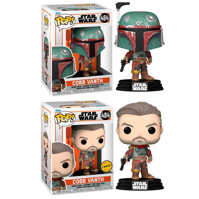 Funko Pop Star Wars The Mandalorian Estilo Boba Fett Marshal Con Opcion Chase 54522 Main Image