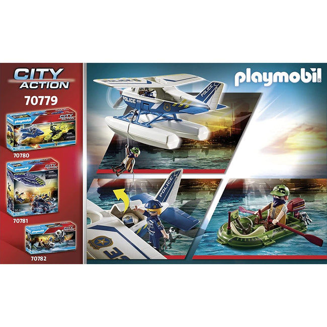 Playmobil Policia Hidroavion: Persecucion De Contrabandista Main Image