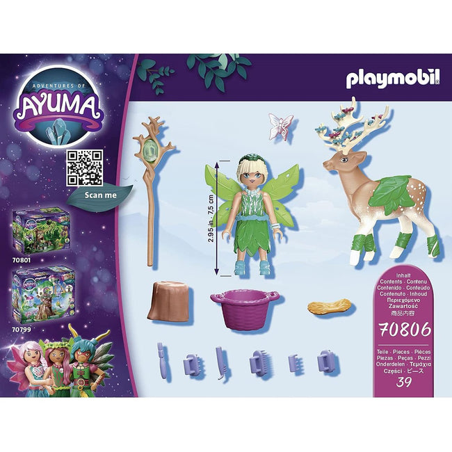 Playmobil Ayuma Forest Fairy Con Animal Del Alma Main Image